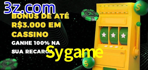 Sygame melhor bônus de depósito